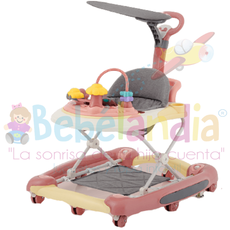 Andadera Interactiva Baby Active con Juguetes Desmontables