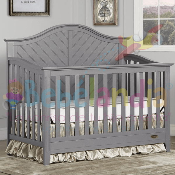 Cuna 3 en 1 Gris - Imagen 4