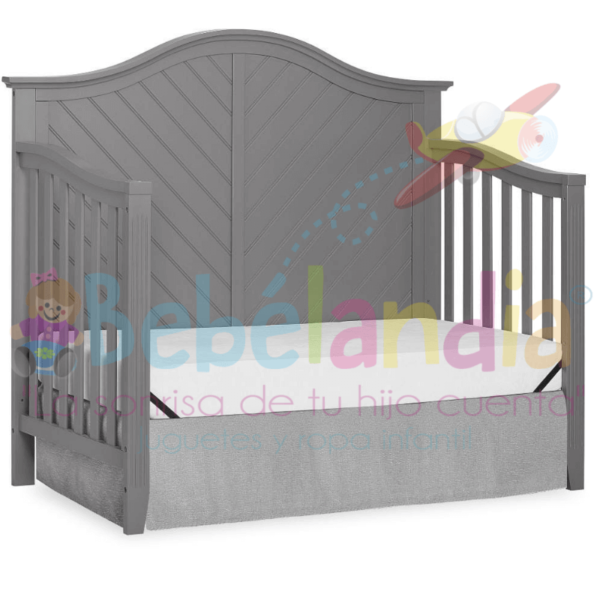 Cuna 3 en 1 Gris - Imagen 5