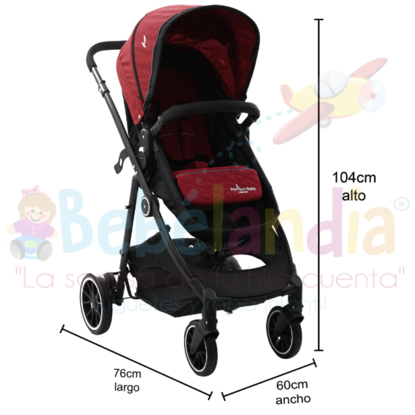 Coche Moises 3 en 1 Milan - Imagen 4
