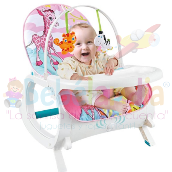 Silla Mecedora Vibradora 3 en 1
