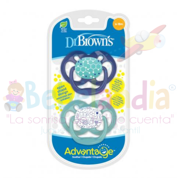 Chupete Dr. Brown's 6-18 meses
