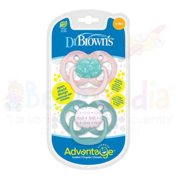 Chupete Dr. Brown's 6-18 meses