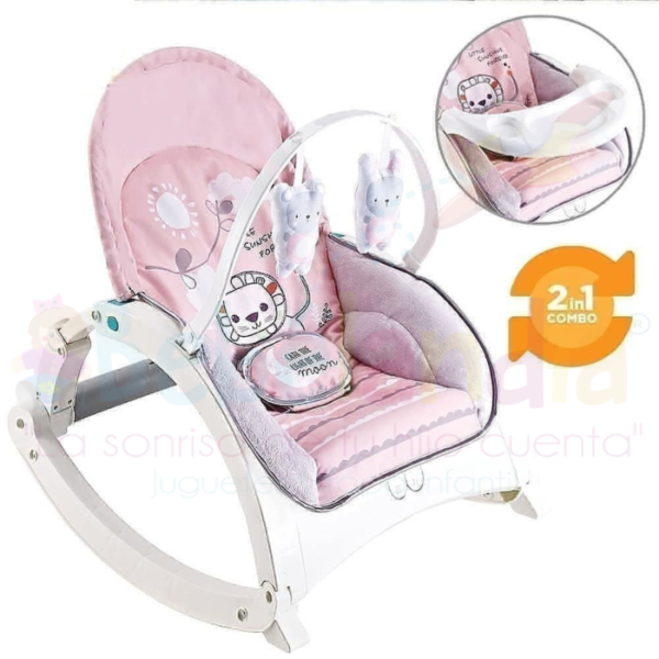Silla Mecedora Vibradora 2 en 1