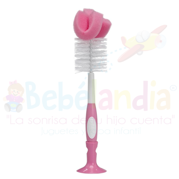 Cepillo para limpieza de Pachas Rosado - Imagen 2