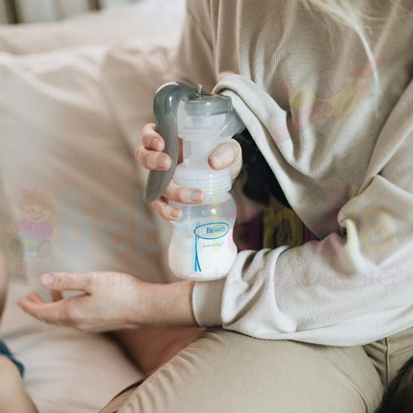 Extractor de leche manual con escudo de silicona suave - Imagen 8