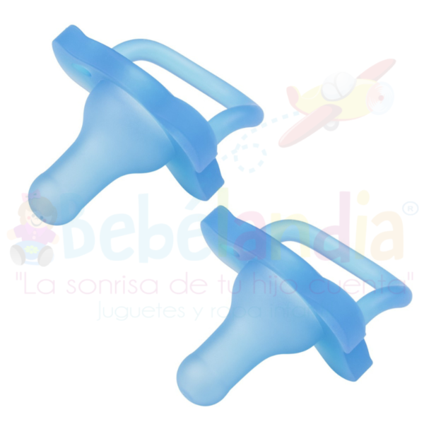 Pepe de silicon UNA PIEZA Azul 2 pack