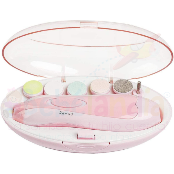 Lima de uñas eléctrica para bebé y mamá