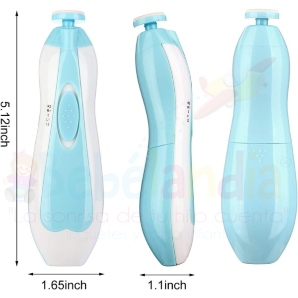 Lima de uñas eléctrica para bebé y mamá - Imagen 3