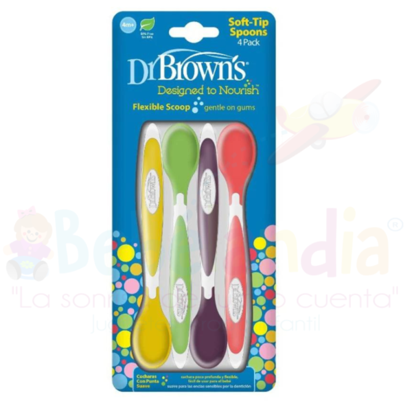 Cucharas puntas suaves Pack x4 - Imagen 2