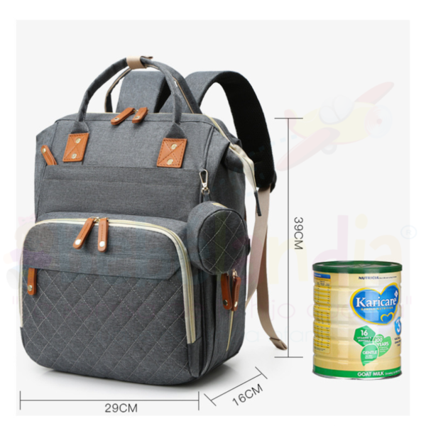 Pañalera Mochila con Cable USB - Imagen 3