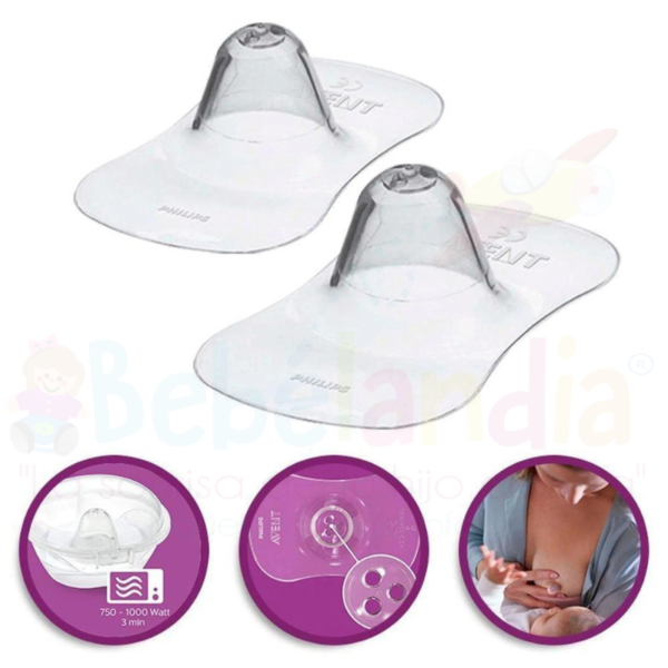 Protectores de pezones Avent - Imagen 2