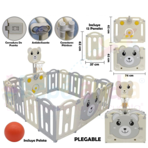 Corral Plegable de plastico