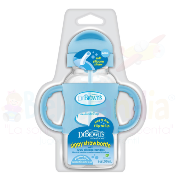 Vaso de entramiento con Pajilla 9 onz - Imagen 3