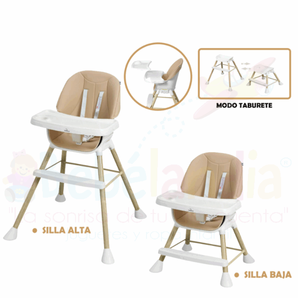 Silla de comer 4 en 1
