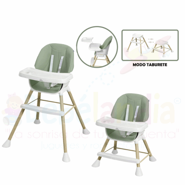 Silla de comer 4 en 1