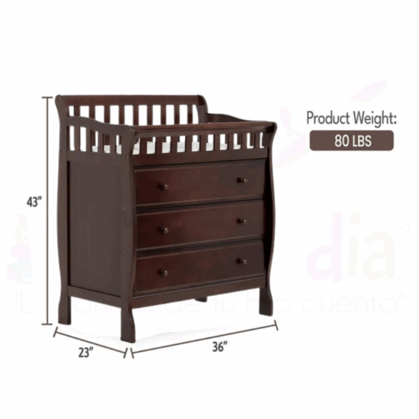 Cambiador de Madera - Imagen 4