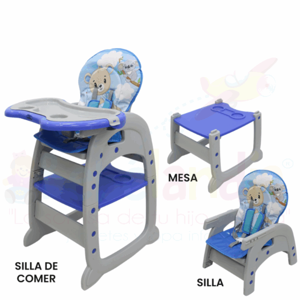 Silla de comer 3 en 1