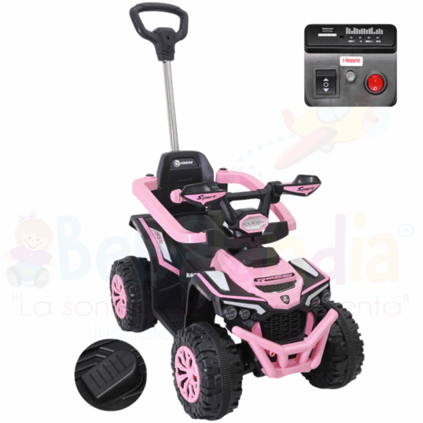 Carro de Empuje Recargable