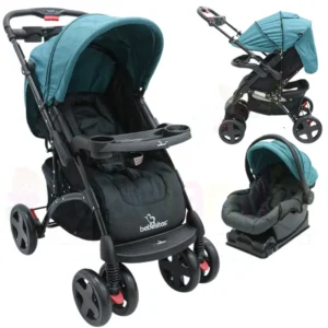 Coche con Portabebe Reversible