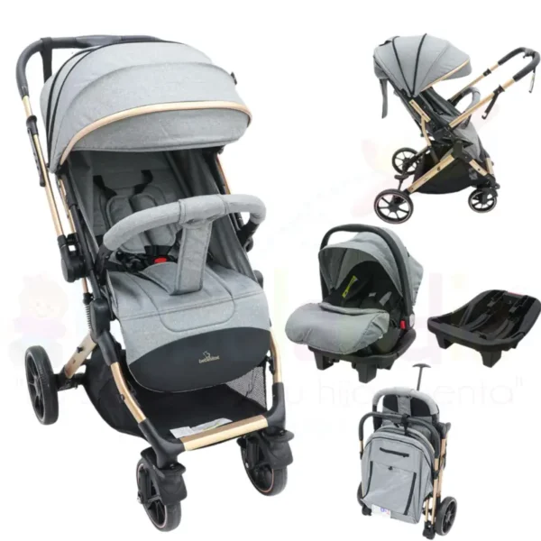 Coche con Portabebe Reversible