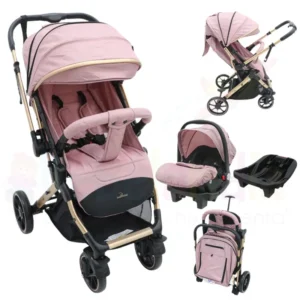 Coche con Portabebe Reversible