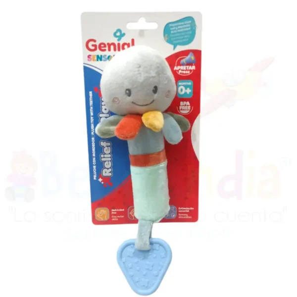 Peluche Sensorial con Mordedor