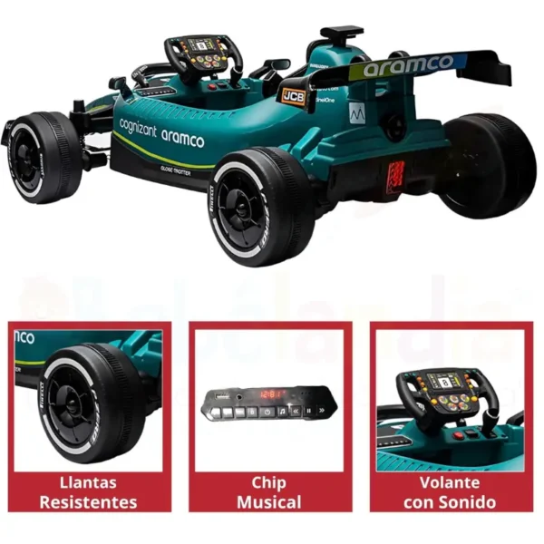 Carro electrico Aston Martin F1 - Imagen 4
