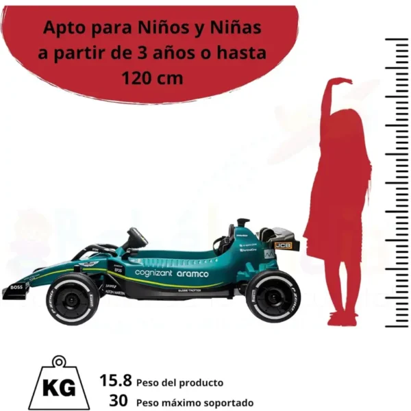 Carro electrico Aston Martin F1 - Imagen 5
