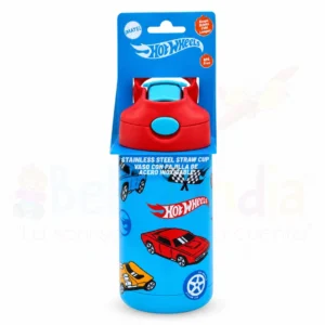 Vaso Térmico de Acero Inoxidable con Pajilla